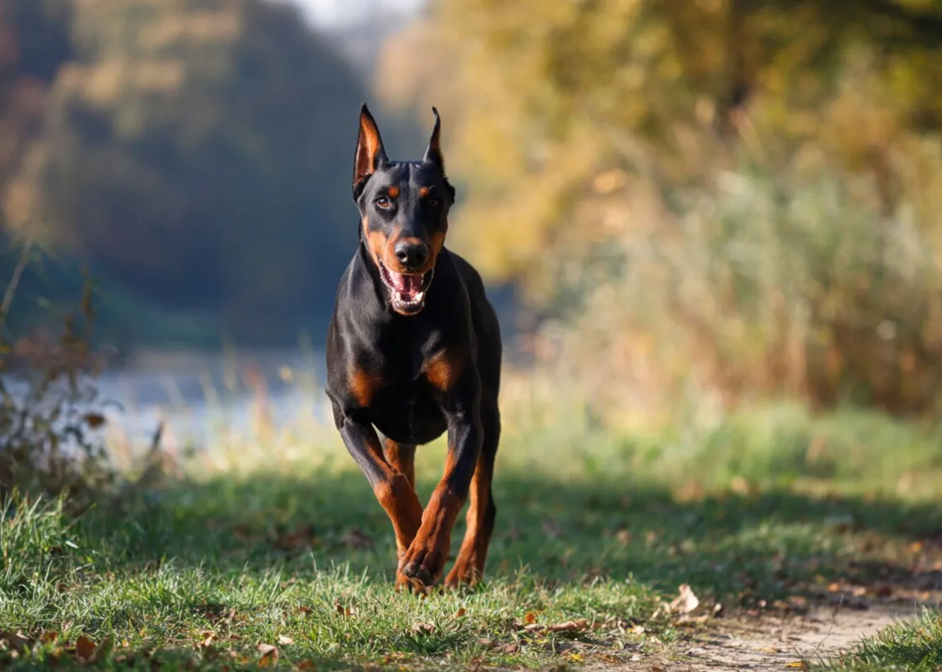 The Doberman – an elegant guard dog with a big heart.Breed description, temperament, health issues, and nutrition