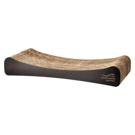 ECO Cat Scratcher and Bed with a Wooden Front