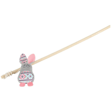 ZOLUX KALI Rabbit Gray Cat Fishing Rod Toy