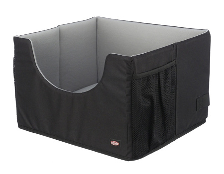 Trixie Dog/Cat Car Seat, Black/Gray, 45 × 28 × 40 cm
