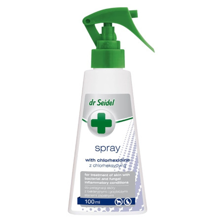 Dr. Seidel Chlorhexidine Spray for Dogs and Cats, 100 ml