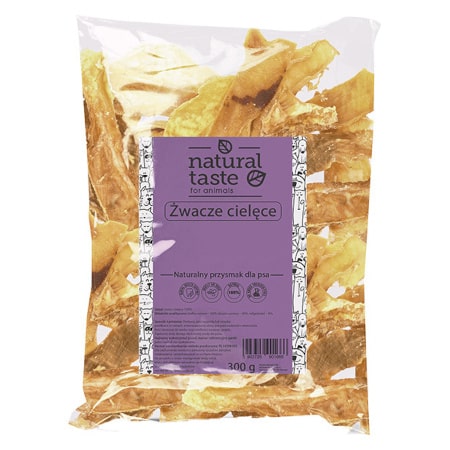 Natural Taste Natural Dog Treats: Veal Tripe Chews, 300 g