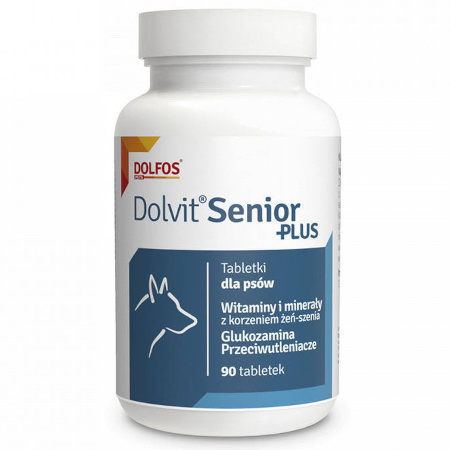 Dolvit Senior Plus 90 Tablets: A vitamin complex for older dogs