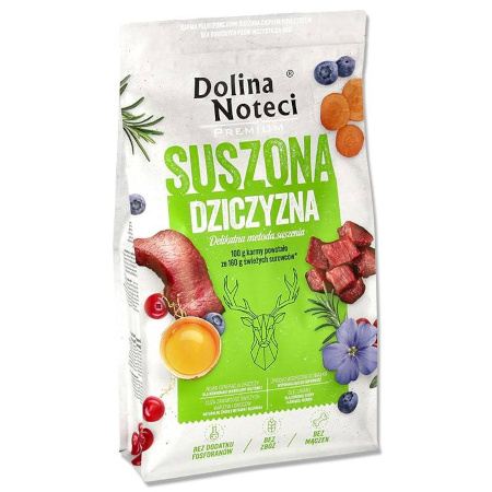 Dolina Noteci s Premium Venison Dry Dog Food, 9 kg
