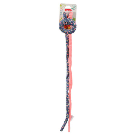 ZOLUX Cat Toy: Rabbit with Floral Patterns, Door-Mounted