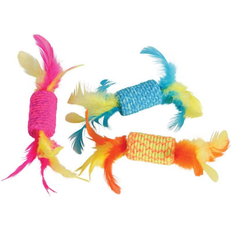 Zolux Cat Toy: Flexible Feather Candy