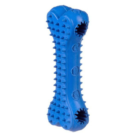 Barry King Dog Treat Bone Chew Toy, Dark Blue, 15 cm