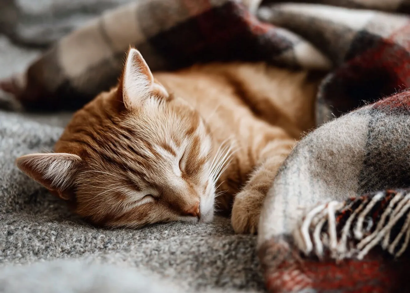 Why do cats knead blankets?