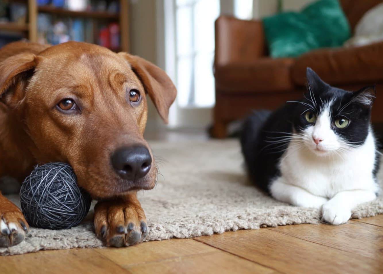 How to get a cat used to a dog or a dog used to a cat? A Practical Guide for Caregivers