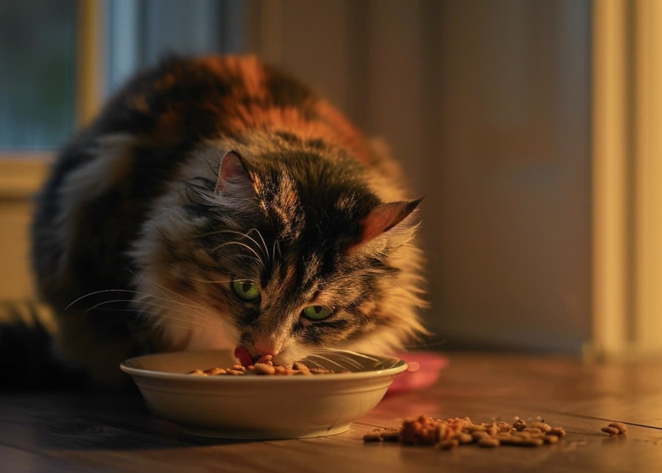 How should I store cat food?