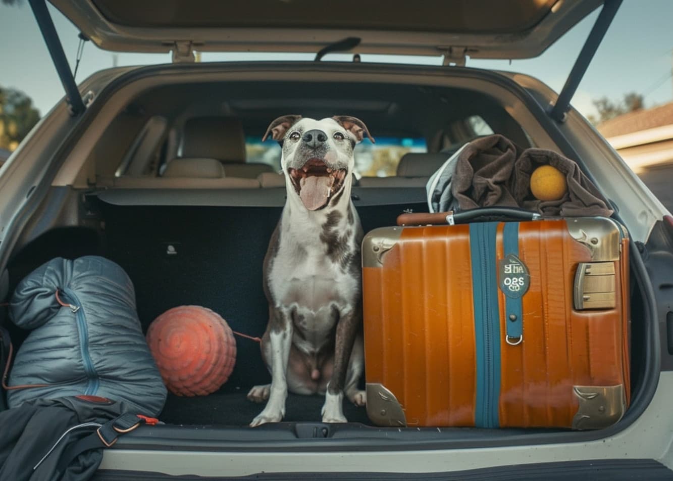 Packing for a vacation with your dog—these are the must-haves for your suitcase!