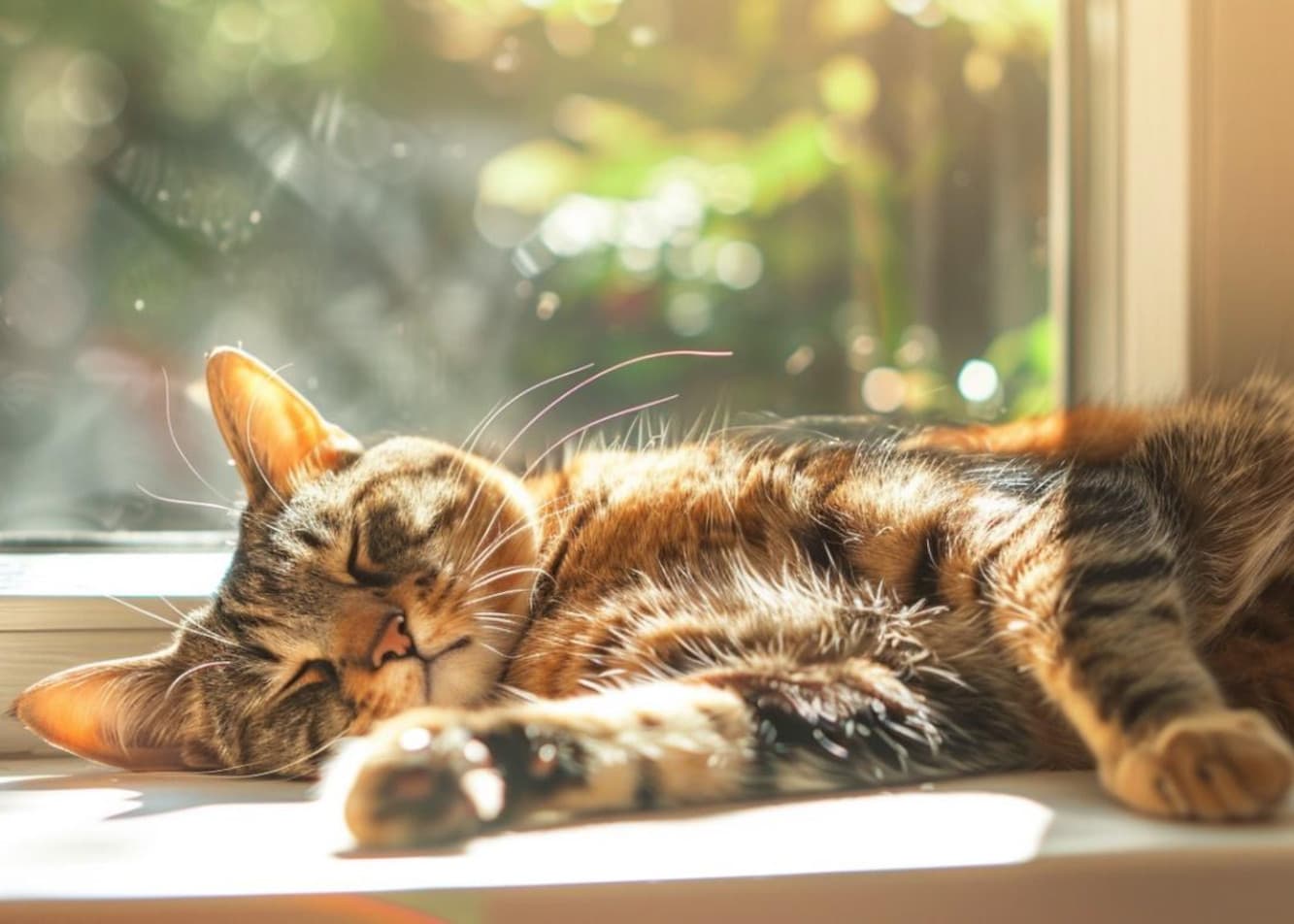 How can I keep my cat cool in hot weather?