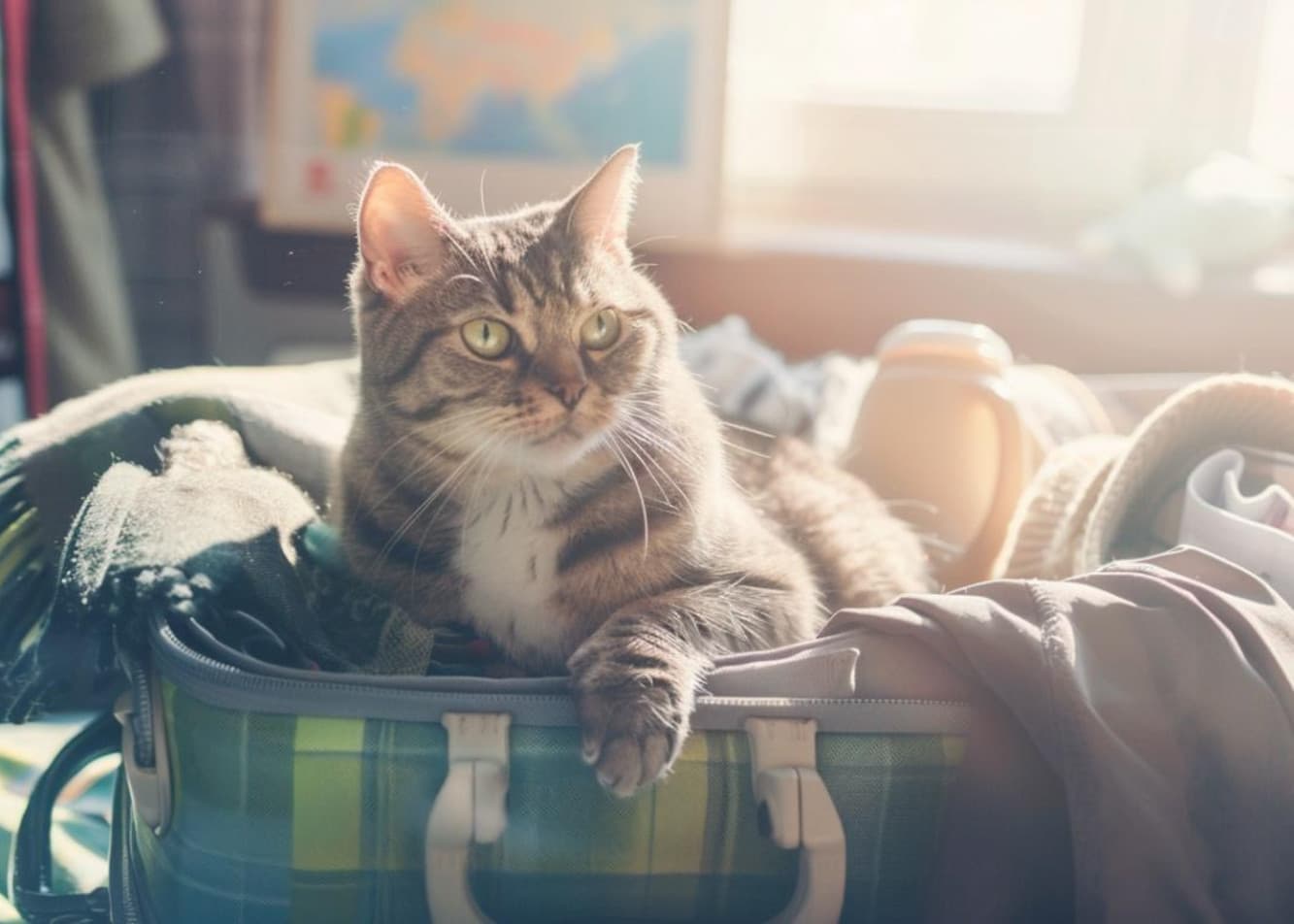 How do you plan a vacation with your cat?