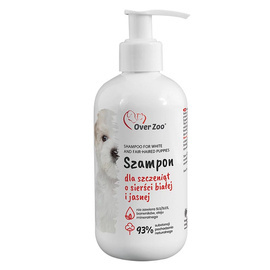 Over Zoo Shampoo for Puppies with White and Light-Colored Coats, 250 ml