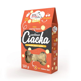 Syta Micha Bakery Vanilla Dog Treats with Venison, Coconut, and Apricots, 100 g