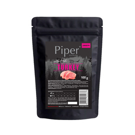 Piper Animals Junior Dry Dog Food with Turkey, 100 g