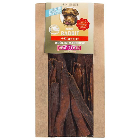 Milord Meat Cookies Natural Dog Treats: Rabbit and Carrot, 80 g