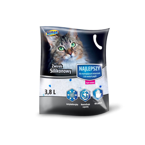 Hilton Silica Gel Cat Litter, 3.8 L