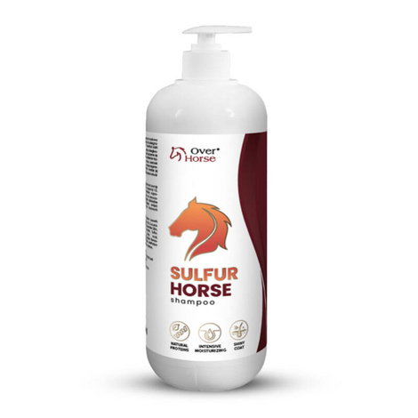 Over Horse Sulfur Horse Shampoo for Skin Problems in Horses, 1 L
