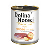 Dolina Noteci Premium Pure Wet Dog Food for Dogs with Allergies—Rich in Goose and Apple, 800 g Can