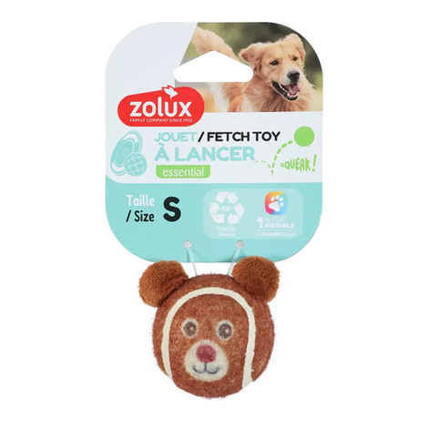 Zolux Dog Toy: Tennis Ball Bear S
