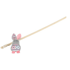 ZOLUX KALI Rabbit Gray Cat Toy (Fishing Rod)