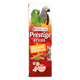 Versele Laga Prestige Sticks Seed Sticks with Vegetables and Dandelion for Medium and Large Parrots 2 x 70 g