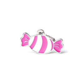 Engraved ID Tag for Dogs and Cats: "Cukierek"