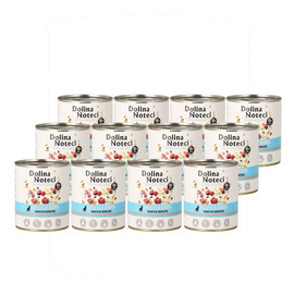 Dolina Noteci Premium Wet Dog Food, Rich in Lamb, 12 x 800 g Set, LIMITED EDITION