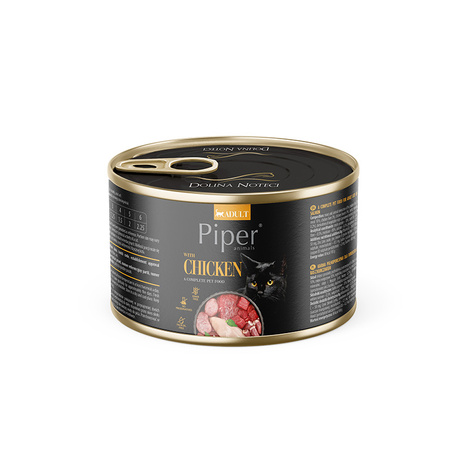 Piper Animals Wet Cat Food with Chicken, 185 g