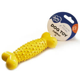 DUVO+ Rubber Dog Toy: Spiked Bone, 14 cm