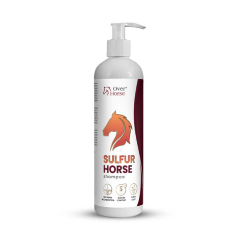 Over Horse Sulfur Horse Shampoo: Specialized Shampoo for Horses, 400 ml