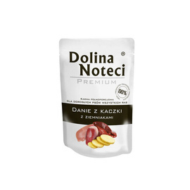Dolina Noteci Premium Wet Food for Adult Dogs of All Breeds: Duck with Potatoes, 100 g pouch