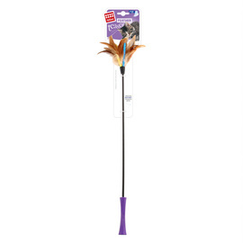 Feather Teaser Cat Toy: Feather Fishing Rod, 66 cm