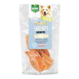 Milord Dog Treats: Shell-Free Shrimp, 60 g