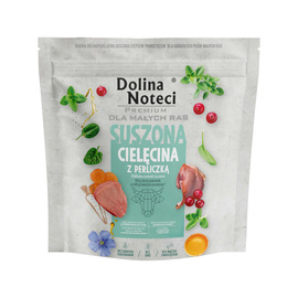 Dolina Noteci Premium Dry Dog Food for Adult Small Breeds – Veal with Guinea Fowl, 1 kg