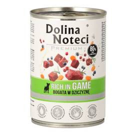 Dolina Noteci Premium Wet Dog Food, Rich in Venison, 400 g Can, LIMITED EDITION