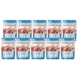 Super Rafi Wet Dog Food with Lamb and Turkey Hearts, 12 x 400 g Set