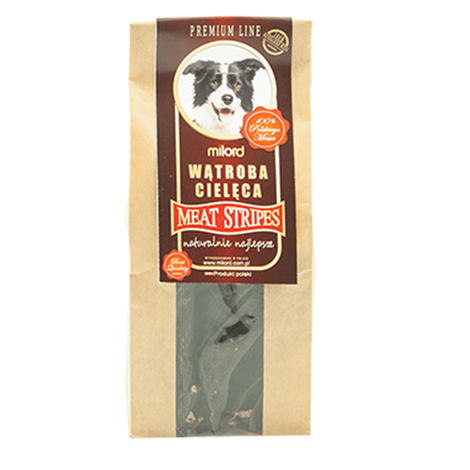Milord Dog Treats: Veal Liver, 120 g