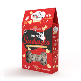 Syta Micha Bakery Mini Heart-Shaped Rabbit Dog Treats, 100 g