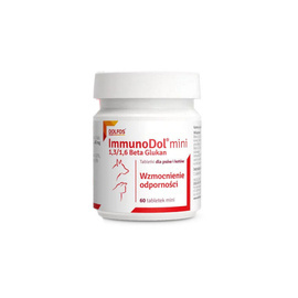 Dolfos Dolvit Immunodol Dietary Supplement to Strengthen the Immune System of Dogs and Cats, 60 mini tablets