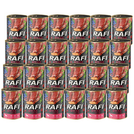 Rafi Wet Dog Food with Duck, 400 g