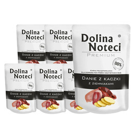 Dolina Noteci Premium Wet Dog Food: Duck and Potato Meal, 10-pack (300 g each)