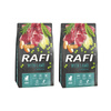 Rafi Junior Dry Dog Food with Lamb, 2 x 10 kg Set