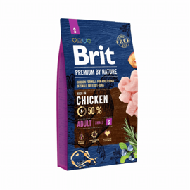 Brit Premium By Nature Adult Small Dry Dog Food for Small Breeds, 8 kg