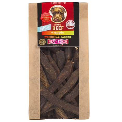 Milord Dog Treats: Beef with Apple, 80 g