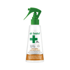 Dr. Seidel Skin Care Spray with Boric and Acetic Acids for Dogs and Cats, 100 ml