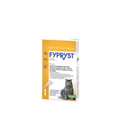 Fypryst Spot On for Fleas and Ticks for Cats, 50 mg / 0.5 ml, 1 Pipette