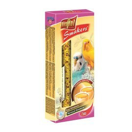 Vitapol Smakers Bird Food, 2-pack, 80g, Egg Flavor, for Budgerigars