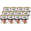 Rafi Classic Wet Dog Food with Turkey, 12 x 800 g Set